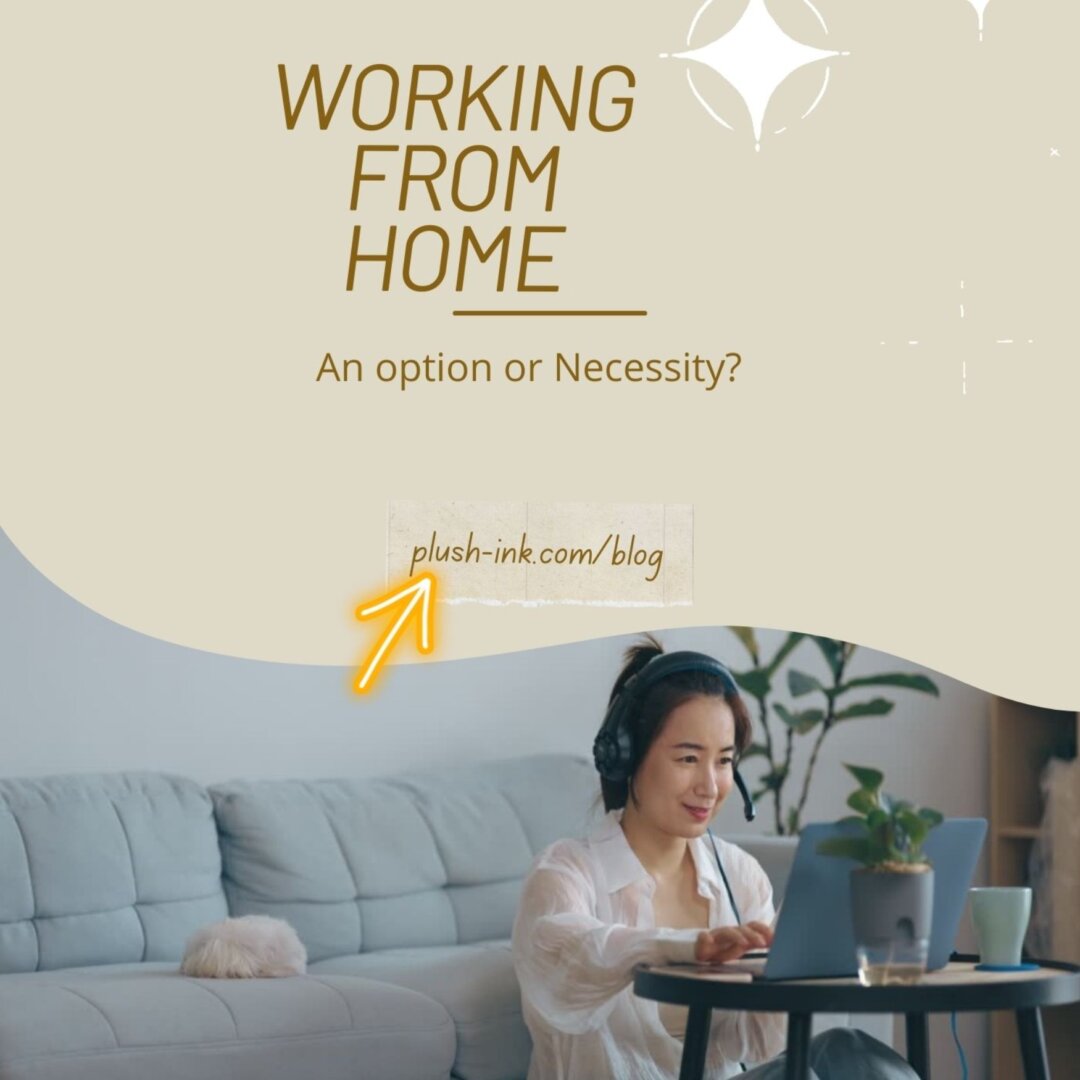 Creative Entrepreneur Series | Working from home... an option or necessity? Benefits of working from Home 1