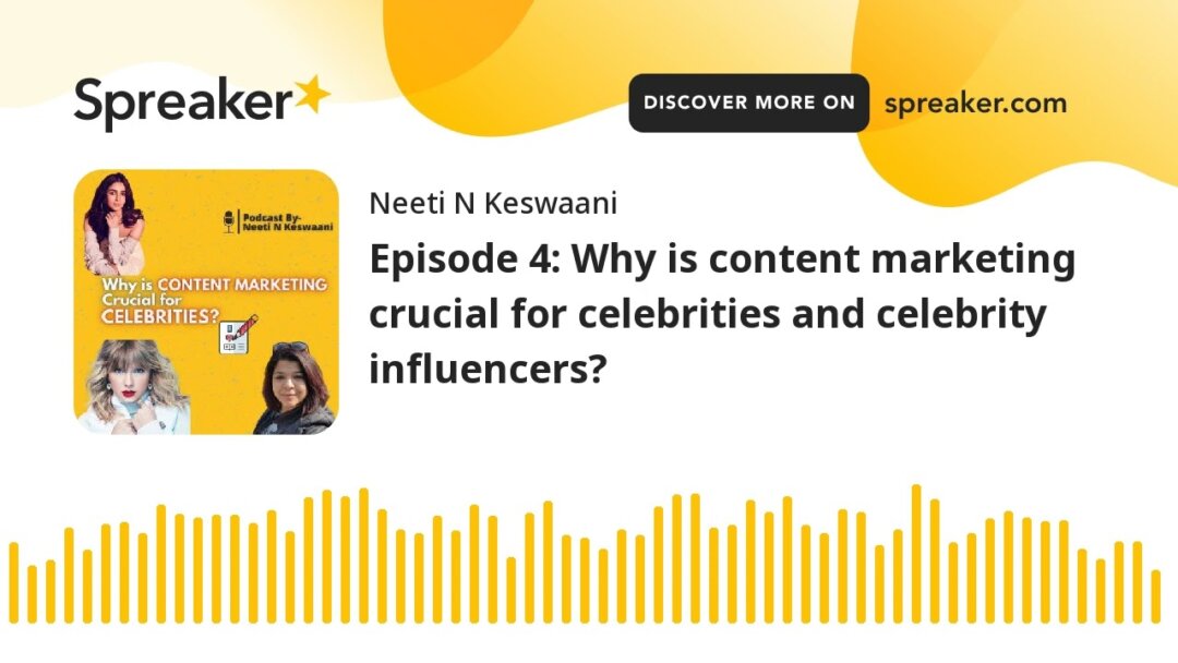 Episode 4: Why is content strategy scoping questions list crucial for celebrities and celebrity influencers? 1